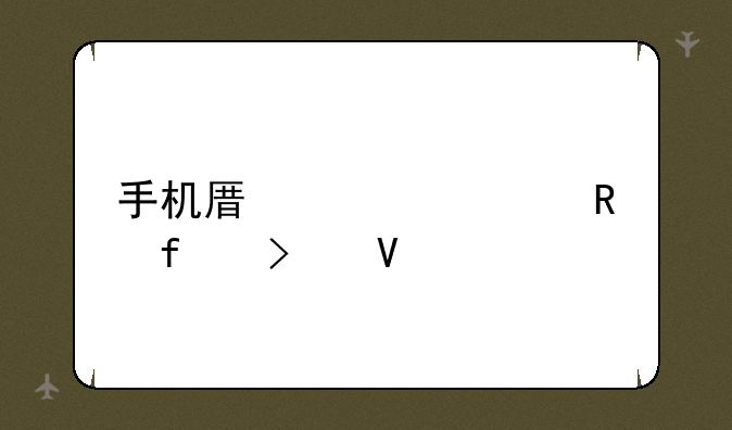手机原装充电器参数