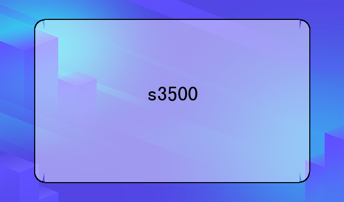 s3500