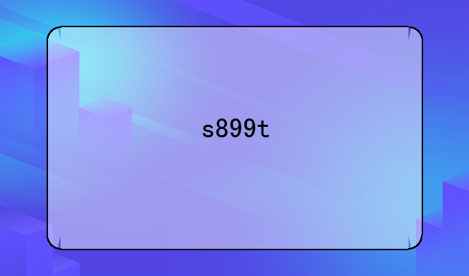 s899t