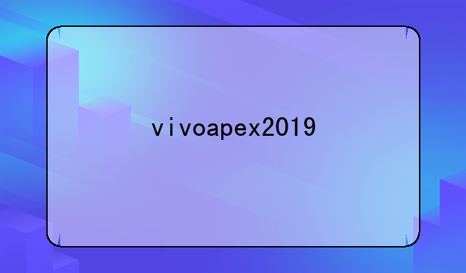 vivoapex2019