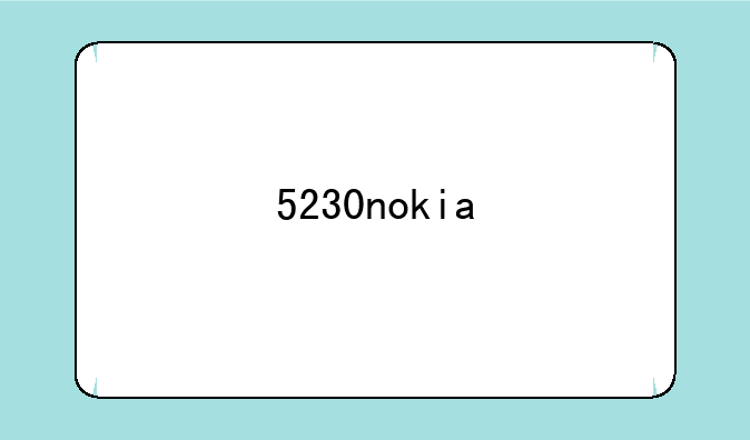 5230nokia