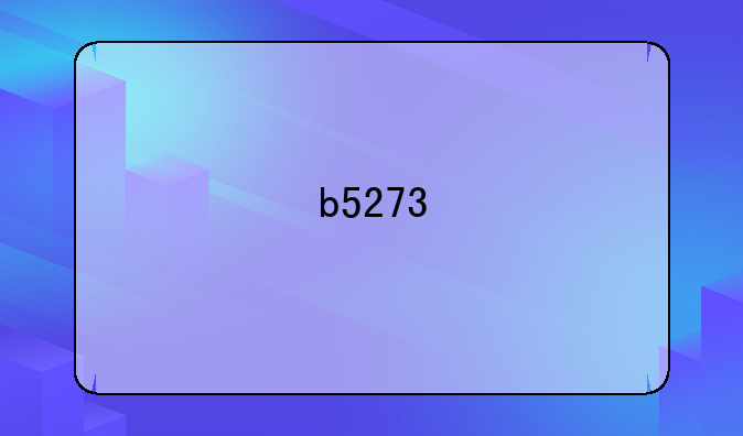b5273