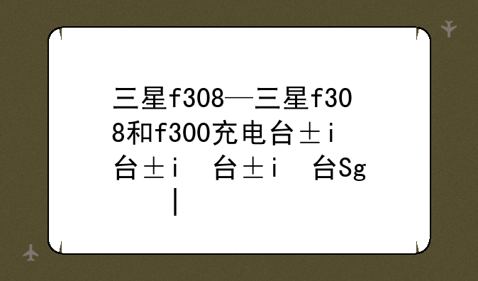 三星f308—三星f308和f300充电口一样吗