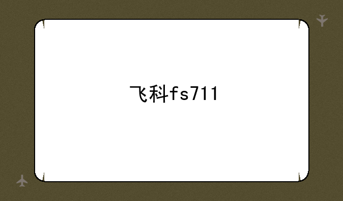飞科fs711