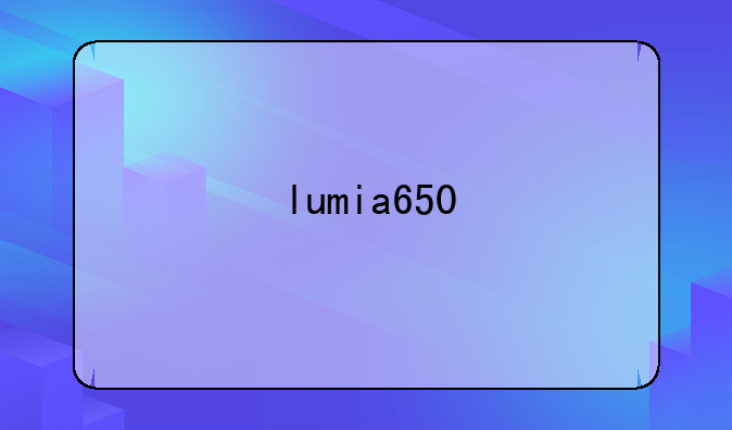 lumia650